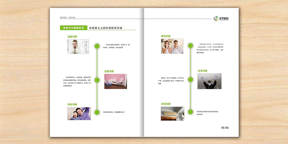 科技空調産品畫冊設計,科技空調産品畫冊設計公司‍